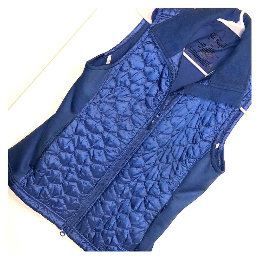 LL Bean fleece vest